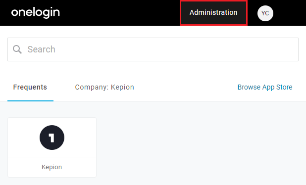 Configure_OneLogin_-_Go_to_Administration.png