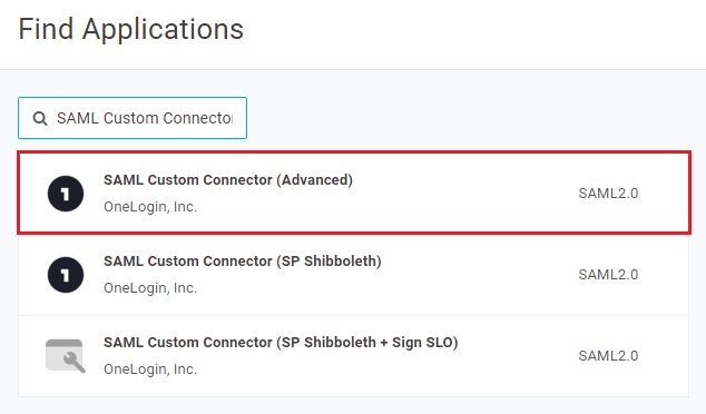 Configure