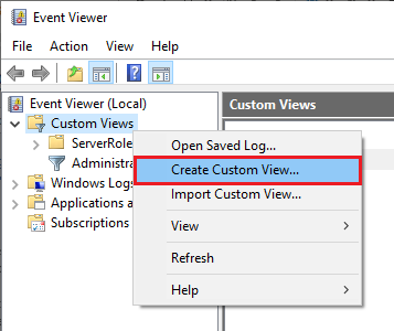 ExportEventViewerLog-SelectCreateCustomView.png