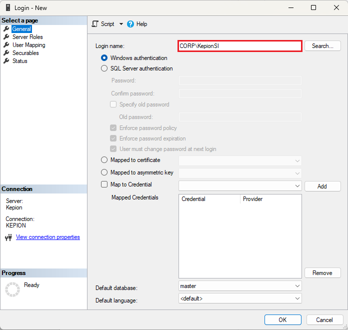 SetupGuidePartI-EnterKepionSILoginName.png