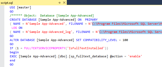 arraysync script commands