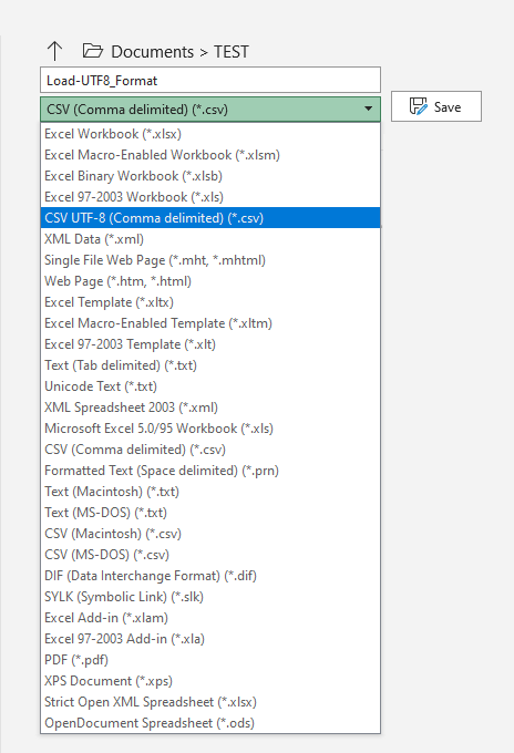 Encode Csv File In Utf 8 Kepion Support Center 3519