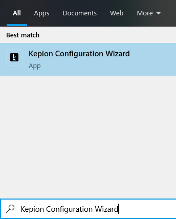 Installation > Overview > Configuration wizards